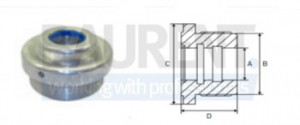 Cap cilindru 40x90x100x65 mm rampa hidraulica DHOLLANDIA