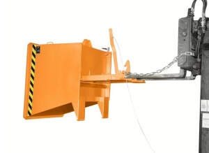 Container deseuri pentru manevrat cu caruciorul 0.5mc Bauer SGU-RZ-55 - Img 8