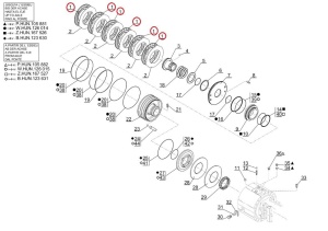 Disc frana punte Manitou 703134 - Img 3