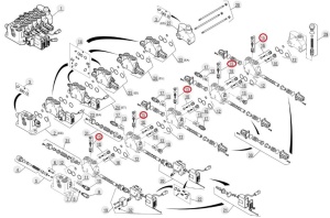 Distribuitor hidraulic Manitou 603509 - Img 2