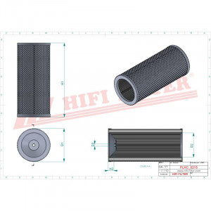 Filtru aer SH53325, SH 53325, P171825, 848101102, PT9479MPG, TXW3E10B - Img 2