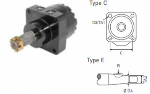 Hidromotor pentru nacelele din seria COMPACT Haulotte COMPACT12EN 280, COMPACT8W, COMPACT2247E