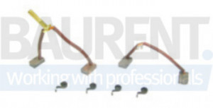 Kit perii colectoare motor 12,5x7,3x19,2 mm trapa hidraulica MBB PALFINGER-PALGATE-INTERLIFT