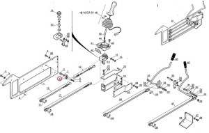 Parghie joystick incarcator telescopic Manitou 563962 - Img 2
