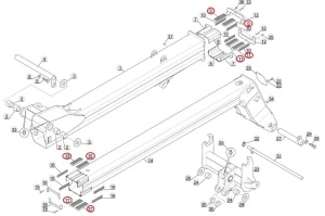 Patina brat telescopic Manitou 276854 - Img 1