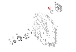 Pinion satelit reductor Manitou 41961 - Img 2