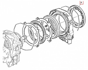 Piston pentru tractoare John Deere