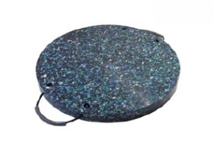 Placa rotunda calare macara diametru 900 x 40mm rezista la 32to, 23 kg greutate