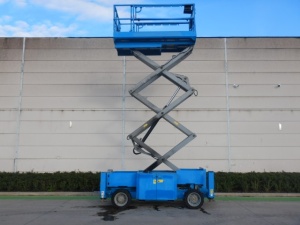 Platformă Foarfecă Diesel 4x4 Genie GS2669RT – 9.9m, Model B35172, 2011 - Img 5