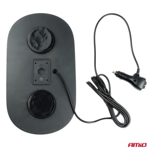 Rampa girofar magnetica 12 24V cu 48 leduri 293x171mm R65 R10 - Img 2
