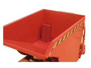 Recipient metalic basculabil stivuitor pentru spani 0.5mc -1000kg Bauer SKM 50
