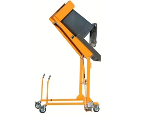 Statie golire containere gunoi 120-240 litri Bauer MKS-H - pompa manuala - Img 5