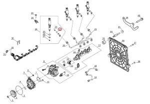 Știft injector Manitou 795974