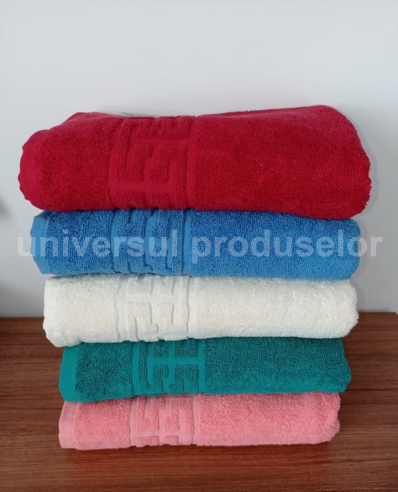 Set 5 Prosoape de bumbac pakistanez 500g/mp 48x88 cm, cod P52 - 2 | YEO