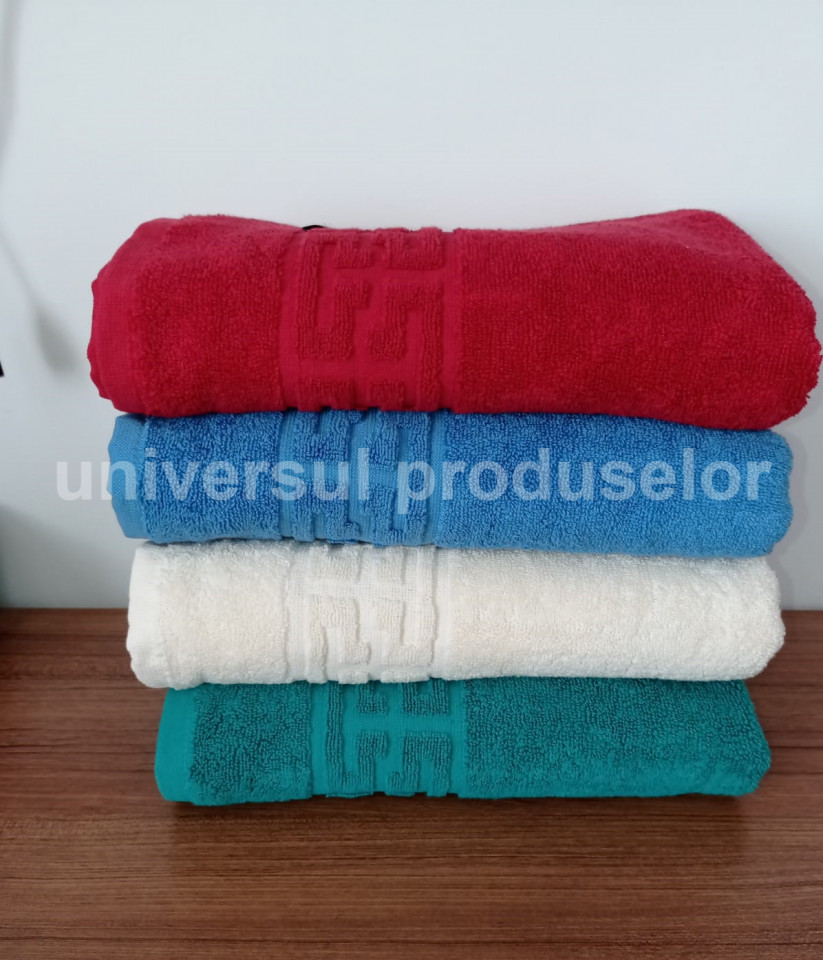 Set 4 Prosoape bumbac pakistanez 500g/mp 67x135 cm, cod P51