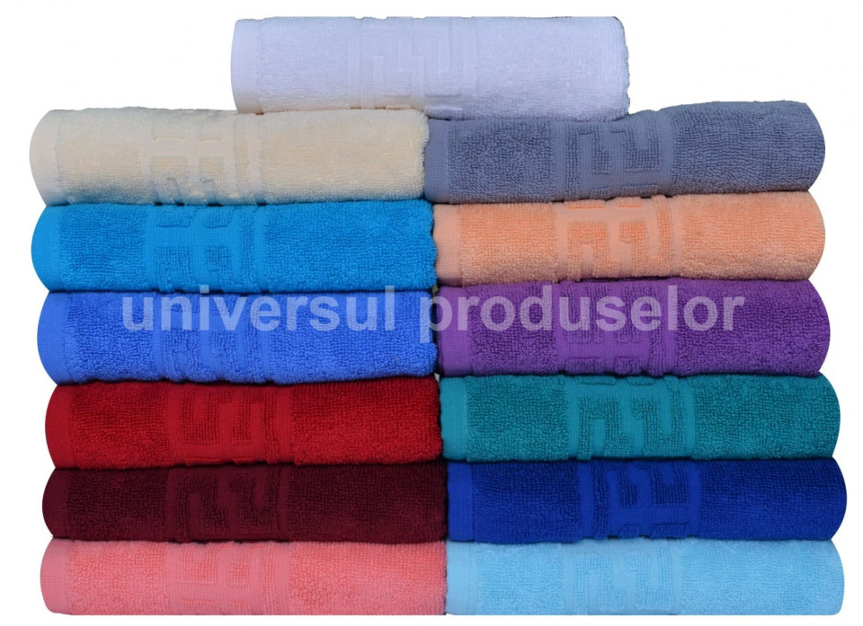 Set 4 Prosoape bumbac pakistanez 500g/mp 67x135 cm, cod P51 - 1 | YEO