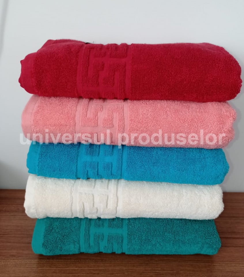 Set 6 Prosoape de bumbac pakistanez 500g, 67x135 cm, cod P33 - 2 | YEO