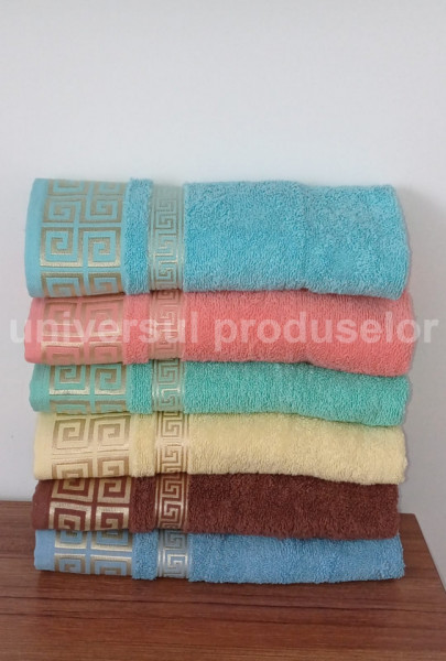 Set 5 Prosoape, 100% bumbac, 50x90 cm, 400g/mp, cod P92