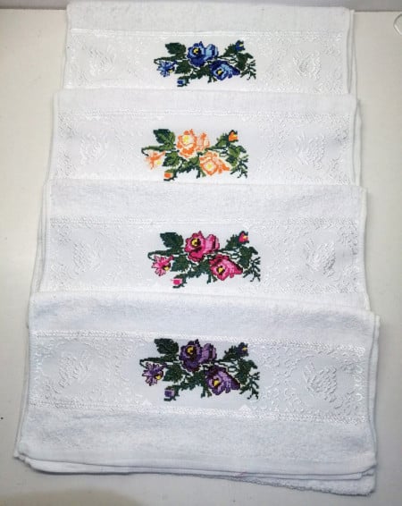 Set 10 Prosoape 100% bumbac, 50x90 cm, 400g/mp, cod P100
