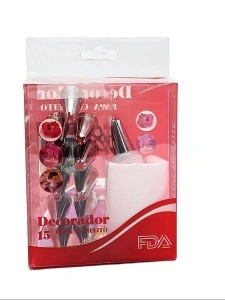 Set decorare tort si prajituri - 8 Piese