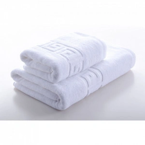Set 2 prosoape 100% bumbac, de hotel, 500g/mp, cod P8
