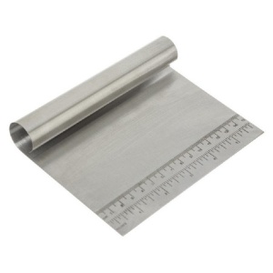Racleta aluat din inox, 12.5x10.5cm - Img 4