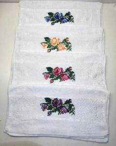 Set 10 Prosoape 100% bumbac, 50x90 cm, 400g/mp, cod P100