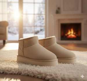 Ghete mini de piele intoarsa pentru copii