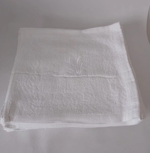 Set 30 prosoape batiste albe, 30x30 cm, 100% bumbac, cod P67