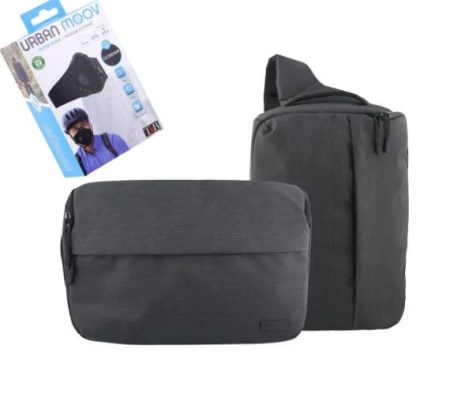 BUNDLE TNB DC2IN1BL Torba + UMMASK ZAŠTITNA Maska