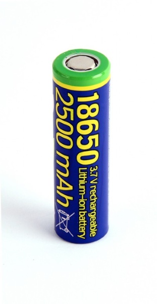 EG-BA-18650-10C/2500 ENERGENIE Lithium-ion 18650 battery (10C), 2500 mAh