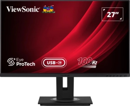 Monitor 27 Viewsonic VG2755-2K 2560x1440/QHD/100Hz/IPS/5ms/HDMI/DP/4x USB/USB-C/Pivot/Zvučnici