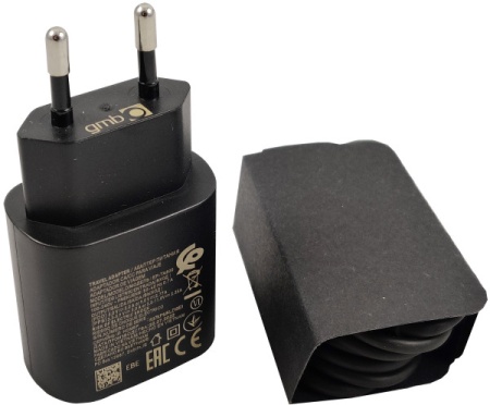 NPA-AC43 ** Gembird brzi Punjac 25W USB-C + kabl USB-C na USB-C 5V/3A, 9V/2,2A (new v8.23, 479)