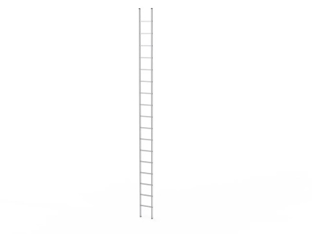Prislone jednodelne merdevine 17 gazišta 4,68m 150kg Elkop