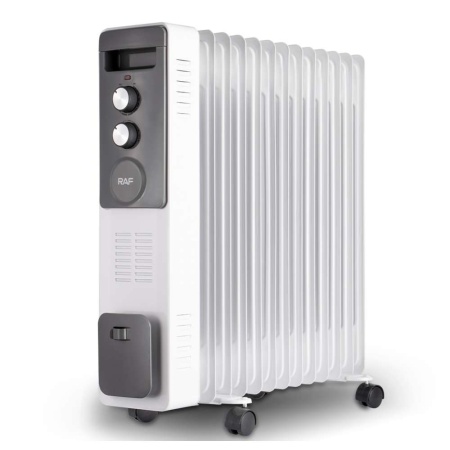 RAF R.1338W ULJNI RADIJATOR SA VENTILATOROM 13 REBARA BELI 2900W