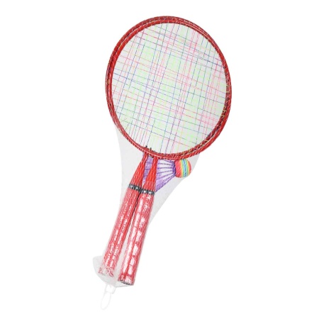 Set za badminton 2 mini reketa i 2 loptice