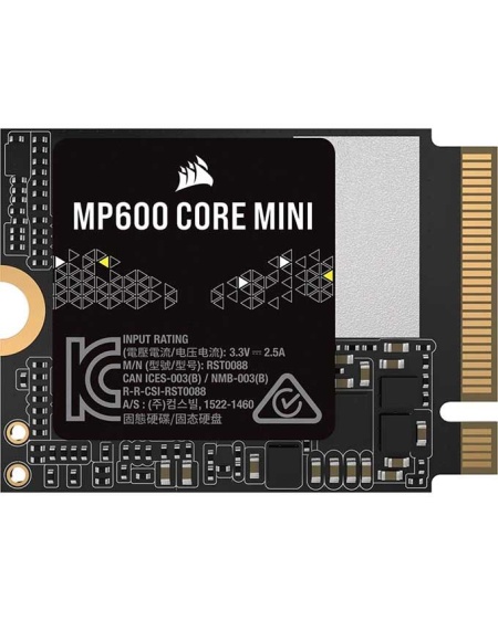 SSD M.2 NVMe CORSAIR 2TB MP600 Core Mini CSSD-F2000GBMP600CMN