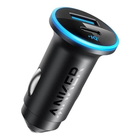 Anker autopunjač 52,5W Usb A+Type C crna