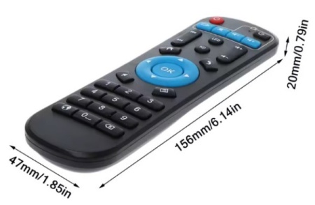 GMB-X96 MAX+ 2/16GB DDR3 smart TV box S905X3 quad, Mali-G31MP 4K, KODI programmable IR daljinski