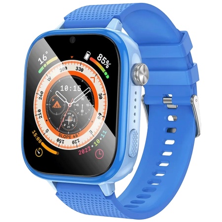 hoco. Pametan sat za decu, 1.83" ekran, 4G, Nano SIM - Y101 Blue