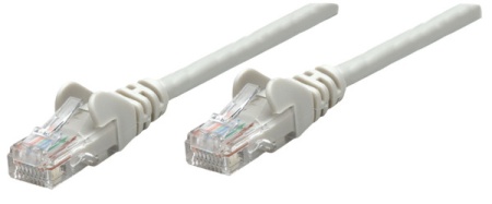 LAN UTP kabl intellinet 738095 Cat6 CU/Sivi/0,25m