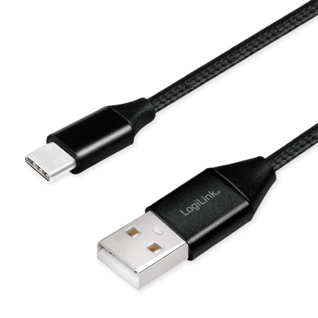 Logilink USB 2.0 Type C kabl, USB - C/M na USB - A/M 0.3m
