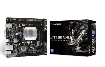 Matična ploča Biostar J4125NHU HDMI/VGA/M.2 Mini ITX