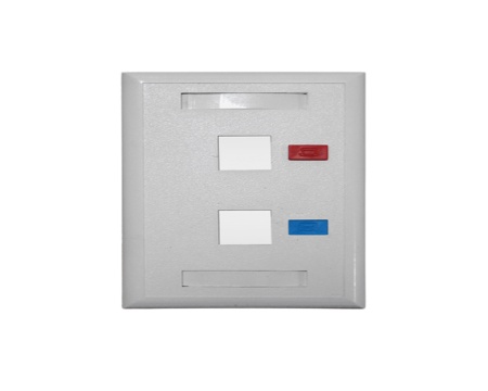 MAXPRO LINE Uticnica modularna, za 2 RJ45 modula, 86x86mm