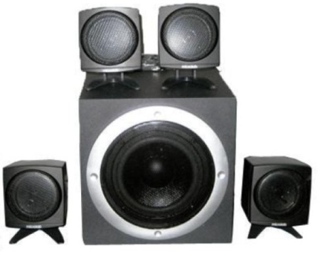 Microlab TMN-3/4.1 Aktivni drveni zvucnici 4.1 sistem 32W RMS (12W+7W*2+3W*2) 3,5mm