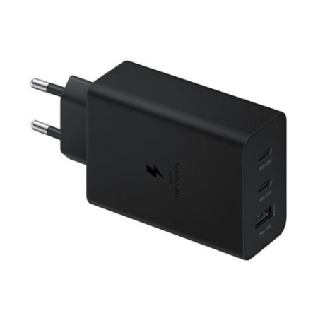 Samsung brzi punjač 65w 1XUsb A+ 2XType C (T6530) crna