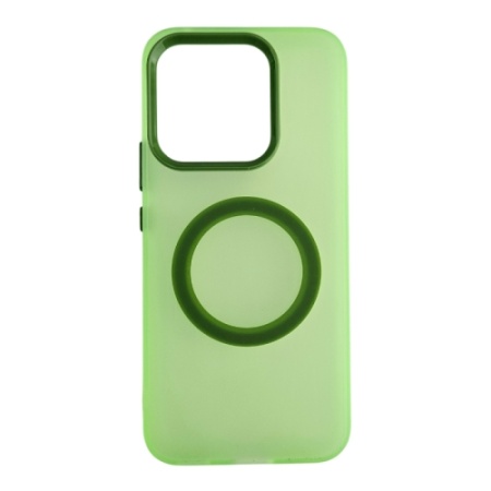 Silikonska futrola Magsafe FLURO COLOR HONOR 400 Lite ZELENA