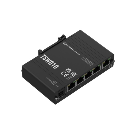 Teltonika TSW010 switch, 5x10/100