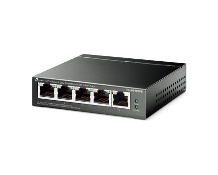 TP-LINK TL-SG105pe Poe+ EasySmart upravljiv 5-port. Gig.