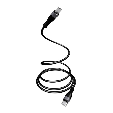 USB PD kabel 60W,USB/C-USB/C, soft silikon